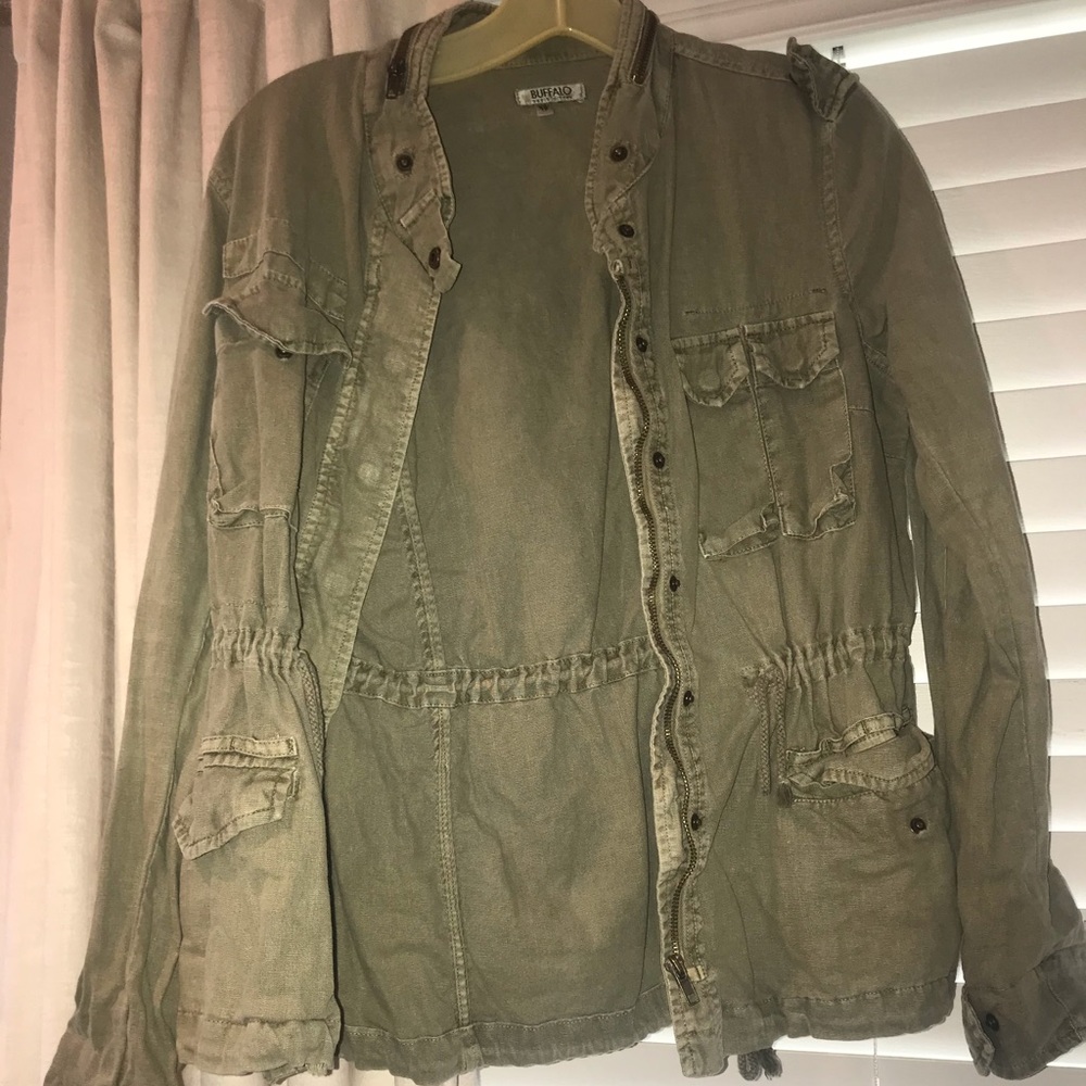 Army Green Light Jacket